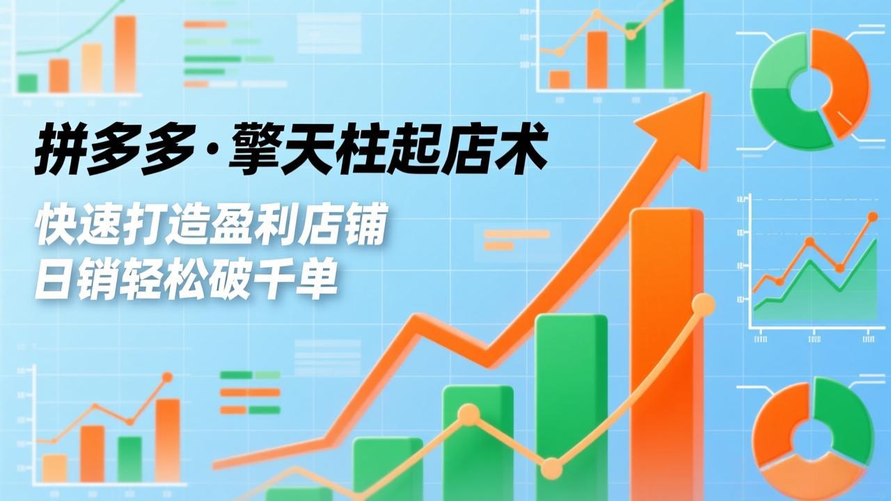 拼多多·擎天柱起店术3.0(更新-蚂蚁汇资源分享项目网