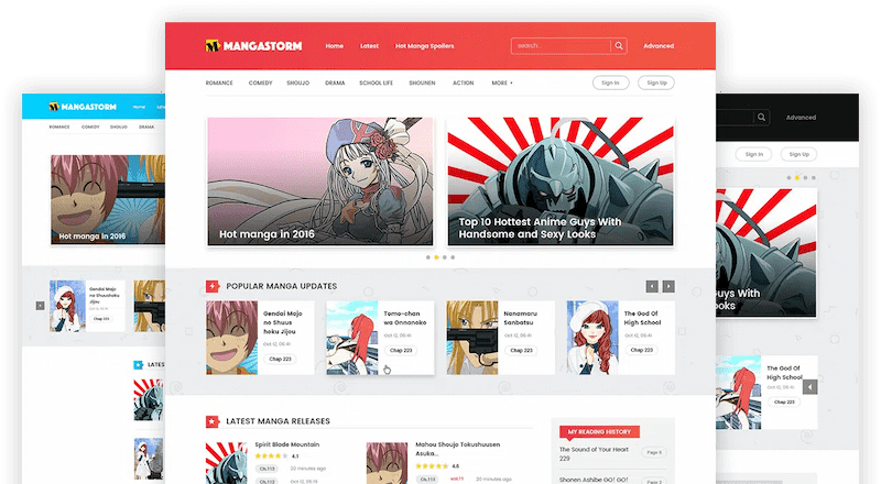 Madara 2.2.2.1主题源码 | 响应式WordPress漫画小说主题模板-蚂蚁汇资源分享项目网