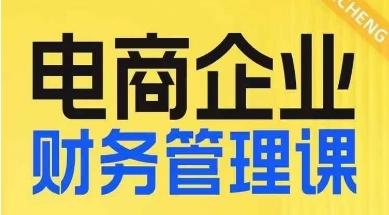 电商企业财务管理线上课，为电商企业规划财税-蚂蚁汇资源分享项目网