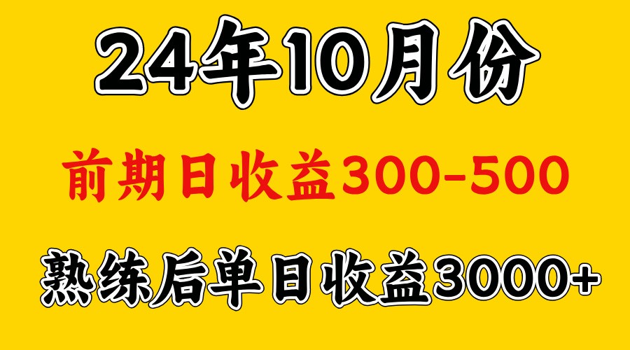 高手是怎么赚钱的.前期日收益500+熟练后日收益3000左右-蚂蚁汇资源分享项目网