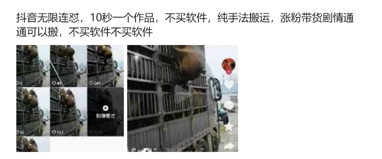 抖音无限连怼，10秒一个作品不买软件，纯手法搬运，涨粉带货剧情通通可以搬-蚂蚁汇资源分享项目网