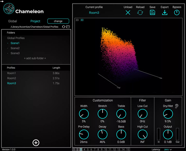 Accentize Chameleon(智能音频插件) v2.1.1 免费版-蚂蚁汇资源分享项目网