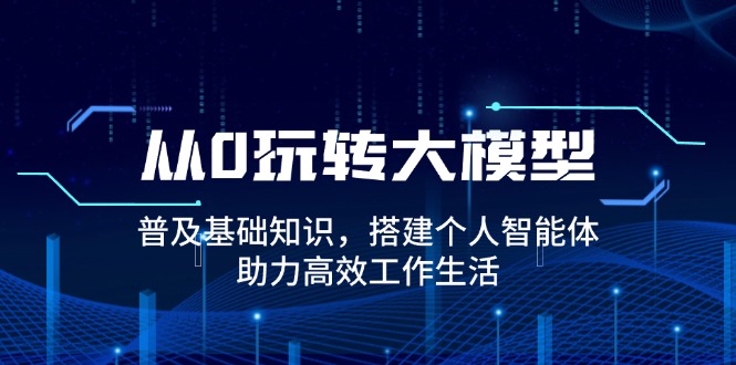 从0玩转大模型，普及基础知识，搭建个人智能体，助力高效工作生活-蚂蚁汇资源分享项目网