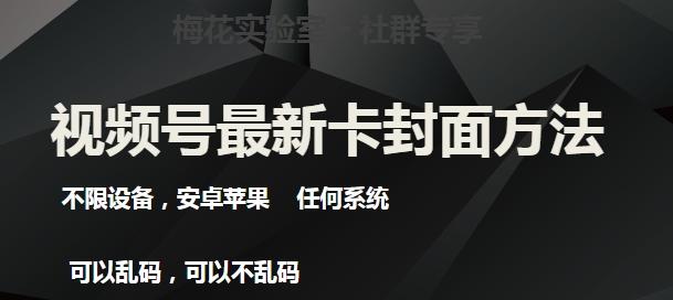 梅花实验室社群最新卡封面玩法3.0，不限设备，安卓苹果任何系统-蚂蚁汇资源分享项目网
