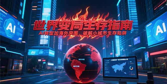 付费文章《世界变局生存指南，AI转型加海外突围，破解小城市生存陷阱》-蚂蚁汇资源分享项目网