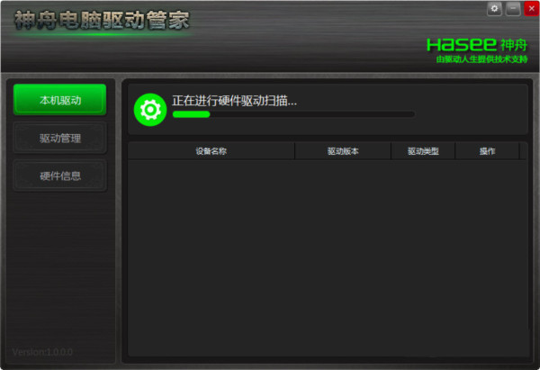 神舟电脑驱动管家 v1.0 官方免费版-蚂蚁汇资源分享项目网