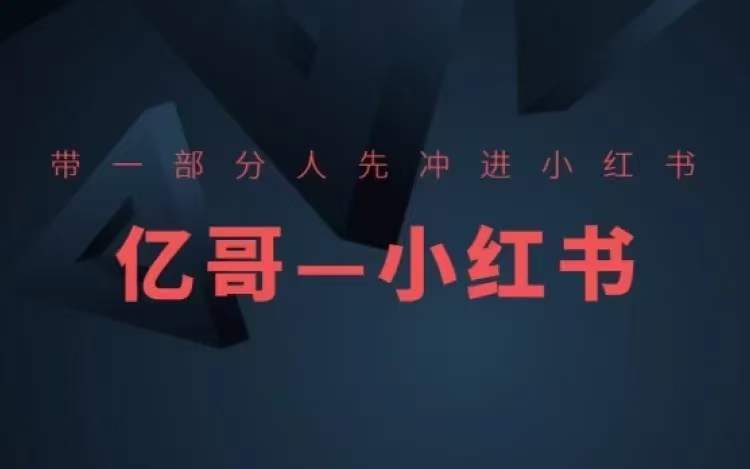 ​​带一部分人先冲进小红书，小红书开店、选品、爆款裂变-蚂蚁汇资源分享项目网