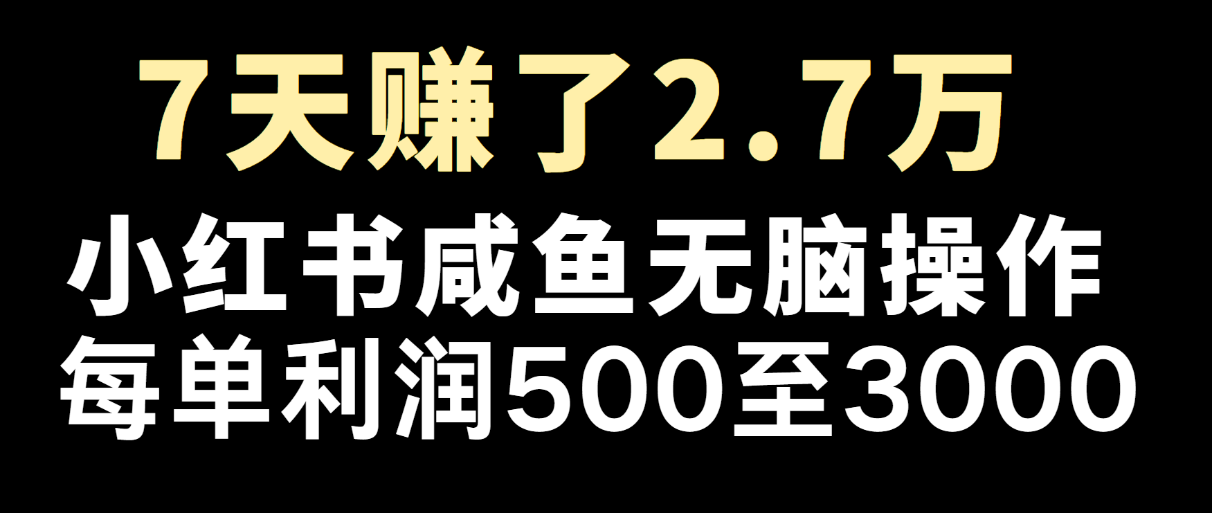 冷门暴利，超级简单的项目0成本玩法，每单在500至4000的利润-蚂蚁汇资源分享项目网