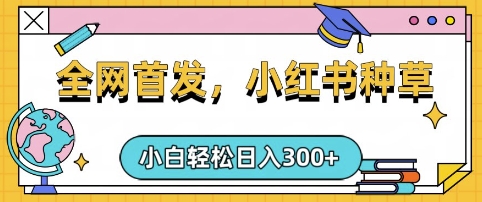 小红书种草，手机项目，日入3张，复制黏贴即可，可矩阵操作，动手不动脑【揭秘】-蚂蚁汇资源分享项目网
