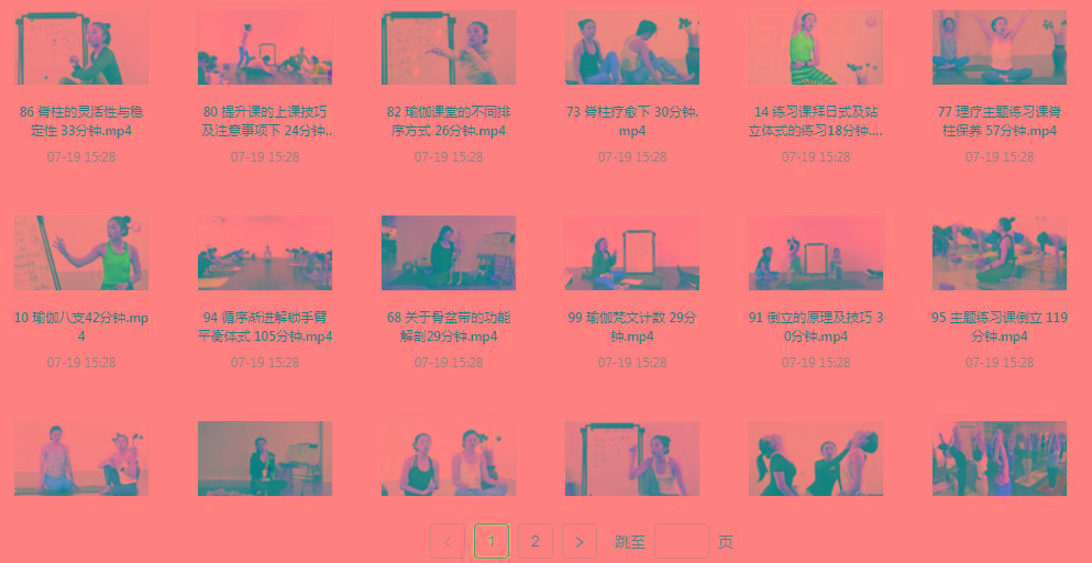 初、中、高级瑜伽课程-蚂蚁汇资源分享项目网