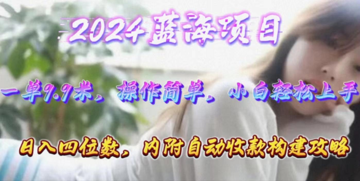 年轻群体的蓝海市场，1单9.9元，操作简单，小白轻松上手，日入四位数-蚂蚁汇资源分享项目网