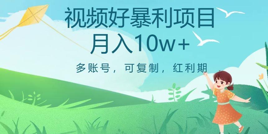 外边收费699项目，视频号暴利项目，多账号可复制，红利期-蚂蚁汇资源分享项目网