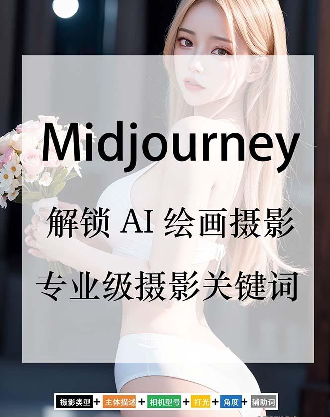 Midjourney关键词-解锁AI绘画专业级人工智能摄影关键词表-蚂蚁汇资源分享项目网