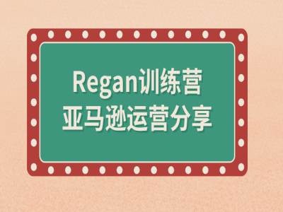 亚马逊流程全解析(Regan训练营)-蚂蚁汇资源分享项目网