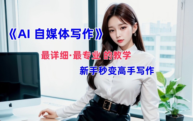 全网最全最细最专业的“AI自媒体写作”教学，新手小白秒变写作高手！-蚂蚁汇资源分享项目网