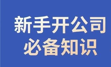 新手开公司必备知识，小辉陪你开公司，合规经营少踩坑-蚂蚁汇资源分享项目网