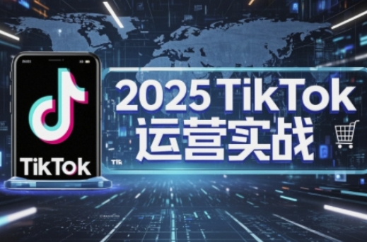 2025TikTok电商运营，掌握TikTok店铺运营核心技巧，实现低成本高转化-蚂蚁汇资源分享项目网