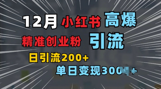 小红书一张图片“引爆”创业粉，单日+200+精准创业粉 可筛选付费意识创业粉【揭秘】-蚂蚁汇资源分享项目网