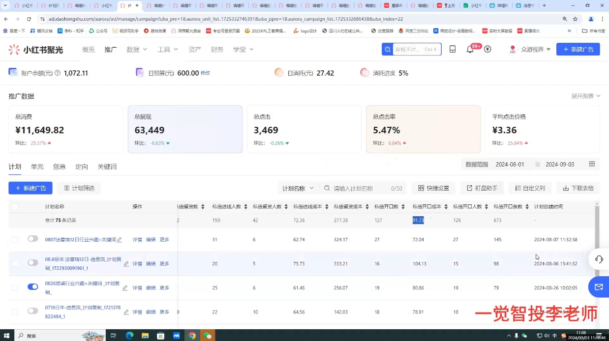 李老师·小红书运营投流，0基础实战教学-蚂蚁汇资源分享项目网