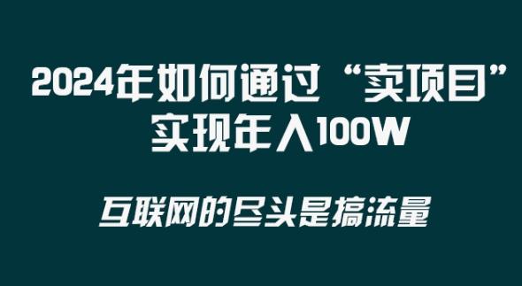 2024年 做项目不如‘卖项目’更快更直接！年入100万-蚂蚁汇资源分享项目网