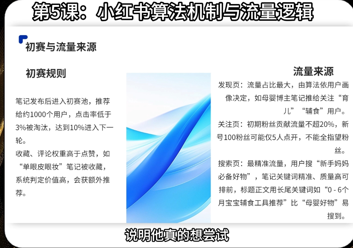 天诺老吴·2025小红书电商全链路运营-蚂蚁汇资源分享项目网