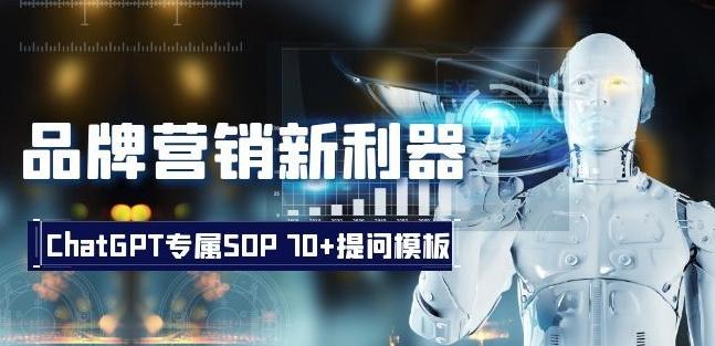 品牌营销新利器：ChatGPT专属SOP，70+提问模板【文档】-蚂蚁汇资源分享项目网