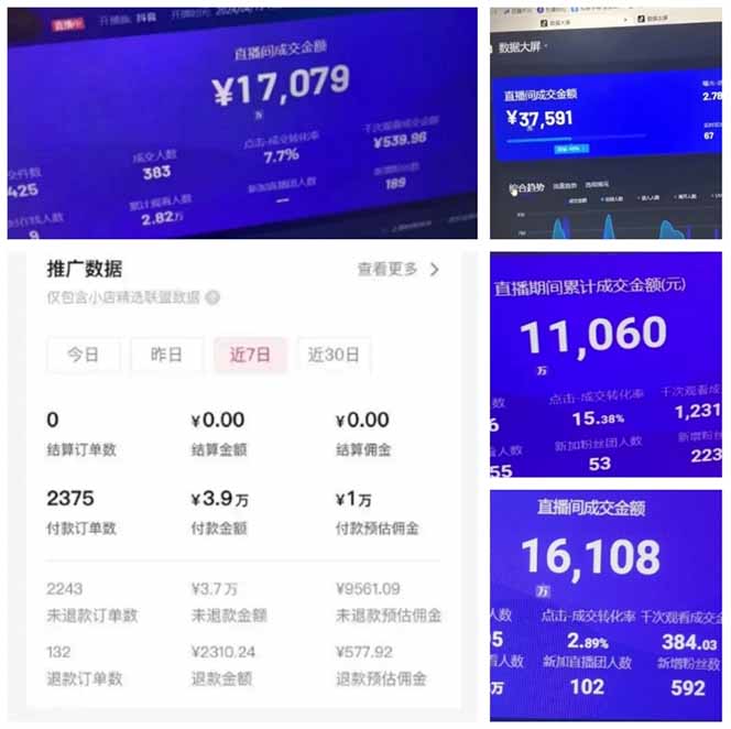 AI智能无人直播，无需出镜，单日收益1000+-蚂蚁汇资源分享项目网